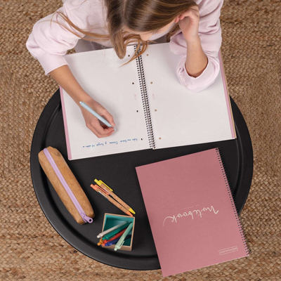 Тетратка Miquelrius Recycled Notebook, A4, 80 листови, шарена
