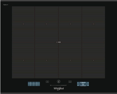 Pianurë me induksion Whirpool SMMP 658C/BT/IXL, e zezë
