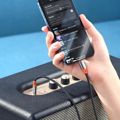 Kabllo audio Mcdodo Castle Series, Lightning në 3.5mm, 1m, i zi