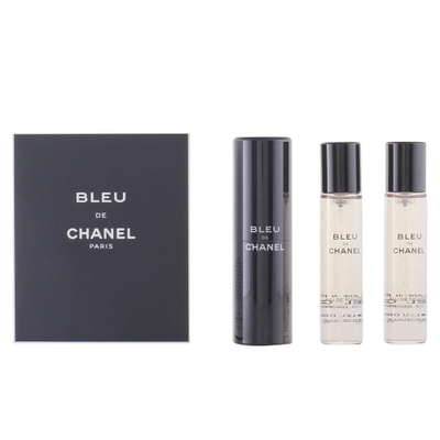 Eau De Toilette Bleu De Chanel 3 x 20 ml Travel Set