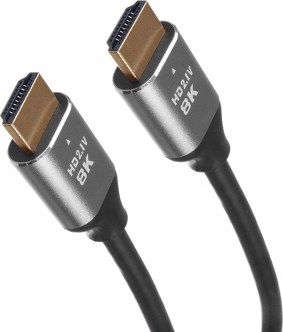 Kabllo HDMI Maclean MCTV-440, 2.1a, 1.5m, 8K, e zezë