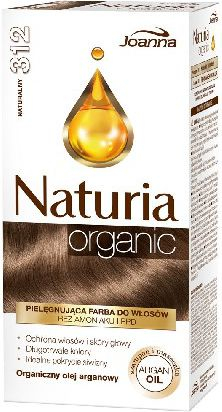 Ngjyrë flokësh Joanna Naturia Organic Natural, nr. 312, e kaftë