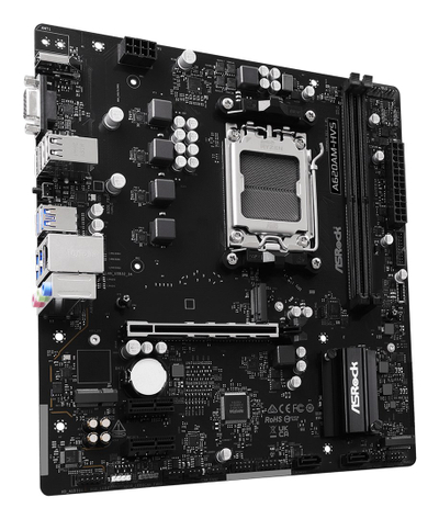 Pllakë amë Asrock A620AM-HVS, AMD A620, DDR5, Micro-ATX
