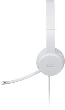 Kufje Lenovo USB Headset 110, stereo, me mikrofon, gri