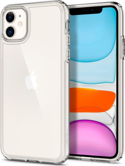 Mbështjellëse Spigen ULTRA HYBRID për iPhone 11, e tejdukshme