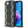 Футрола за телефон DKNY Leather Checkered Mono Pattern за iPhone 16e, MagSafe, црна