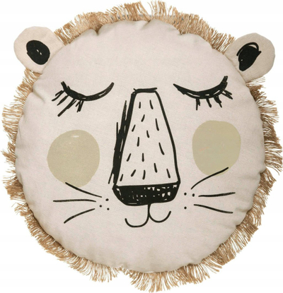 Jastëk dekorativ Atmosphera for Kids, luan, 44 cm, me thekë, natyral