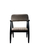 Karrigë T-207 Donito, 88x50x52, e zezë/bardhë