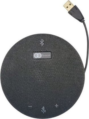 Altoparlant për konferenca Boom Giro, me USB edhe Bluetooth 5.0, mikrofon omnidireksional, i zi
