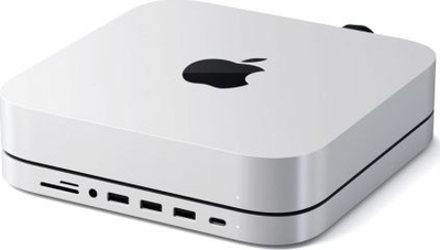 Satechi Type-C Aluminum Stand & Hub за Mac Mini