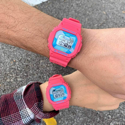 Orë për meshkuj Casio G-Shock, e kuqe