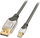 Kabllo Lindy CROMO Mini DisplayPort në DisplayPort, 0.5m, 4K, argjendtë