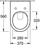 WC muri Villeroy &amp; Boch Subway 2.0 DirectFlush, Combi-Pack, me ulëse mbyllje të butë SoftClose, alpine white