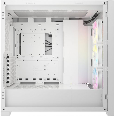 Kasë Corsair iCue 5000D RGB Airflow (CC-9011243-WW), e bardhë