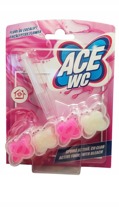 Варка за WC Ace Eucalyptus Flower, 48g, мирис на еукалиптус