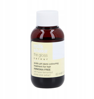 Полутрајна боја за коса Milk Shake The Gloss 9.17, 60 ml, многу светло пепелесто виолетово руса