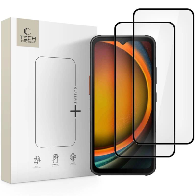 Заштитно стакло Tech-Protect Glass Fit+, 0.3mm, 9H, за Samsung Galaxy Xcover 7/Xcover 7 Pro