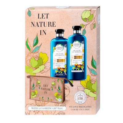 Set për flokë Herbal Essences Let Nature In, shampo 400 ml + balsam për flokë 360 ml