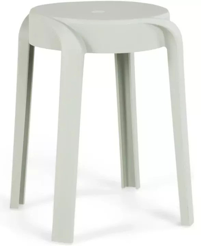 Stol kopshti Domoletti Peyton, plastik, i bezhë