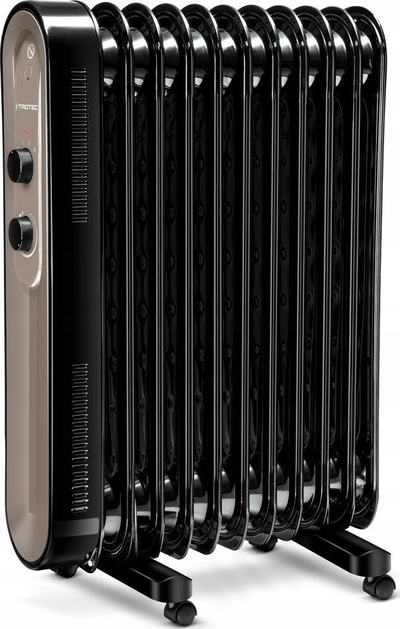 Ngrohës me vaj Trotec TRH 26 E, 2200W, 11 elementë, i zi