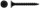 Завртки за гипс Bosch, 3.5x32 mm, за метал, 50 парчиња, црни