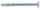 Самоприсекувачки шрафови Bosch DIN 7504O, 4.8x50 mm, пакет 10 парчиња, метал и дрво