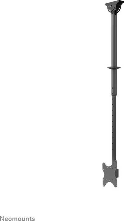 Mbajtëse tavani për monitor/TV Neomounts CL35-340BL12, 23-42\", lartësi 106-156 cm, e zezë