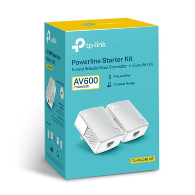 TP-Link TL-PA4010 KIT Powerline Adapter kit  wall-pluggable
