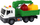 Kamion lodër Jiansheng City Truck, vinç me fërkim, tinguj dhe drita, jeshil