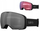 Syze skish Giro Comp, lente Vivid Onyx Infrared, rrip zi bardhë