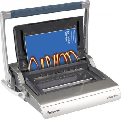 Makinë lidhëse dokumentesh Fellowes Galaxy Wire 5622401, spirale teli, profesionale, gri