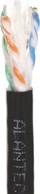 Мрежен кабел Alantec KIU6OUTZ305, Cat6 U UTP, 305m, црн