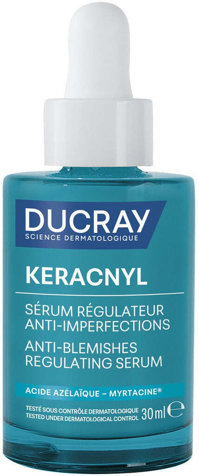 Serum per fytyrë Ducray Keracnyl, kundër akneve, 30 ml, blu