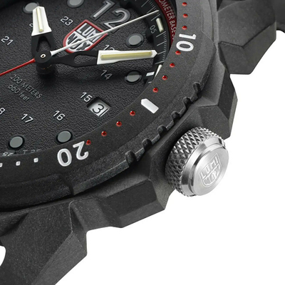Orë për meshkuj Luminox Land ICE-SAR Arctic, e zezë/kuqe