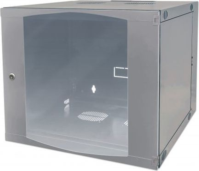 Kabinet rrjeti mur për mur Intellinet 12U, thellësi 235mm, mban 30kg, gri