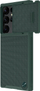 Këllëf telefoni Nillkin Textured S për Samsung Galaxy S22 Ultra, kapak kamere rrëshqitës, material TPU PC, i gjelbër
