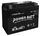 Bateri për motoçikletë Power Batt YTX20L-BS, 12V 20-AH