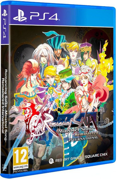 Loja PS4 Square Enix Romancing SaGa Minstrel Song Remastered International, JRPG, fizike