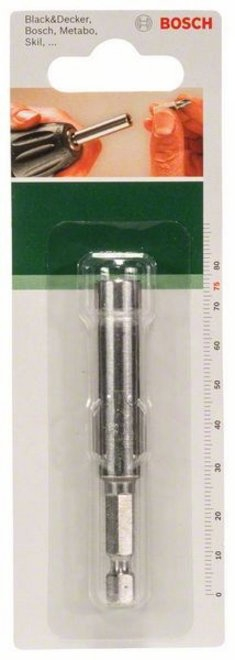 Mbajtës universal për maja kaçavide Bosch 2609255901, 1/4" hex, 75mm, me unazë kapëse