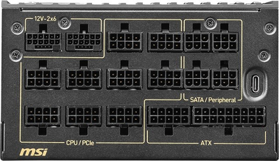 Furnizues energjie MSI Meg Ai1600T PCIe5, 1600W, ATX, modular, i zi