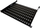 Rafte fikse për kabinet rrjeti Alantec SA P 19 1U 350, 1U, thellësi 350mm, e zezë
