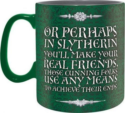 Filxhan ABYstyle Slytherin, 460 ml, i gjelbër me dizajn