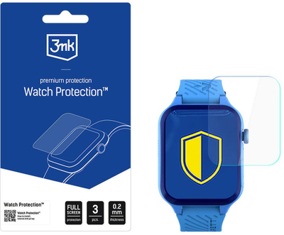 Folie mbrojtëse smartwatch 3MK Watch Protection ARC, për Garett Essa GO 2 4G, transparente
