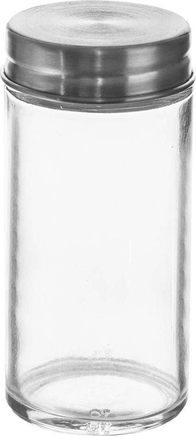 Enë qelqi për erëza me dozator, 100 ml, transparente
