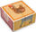 Puzzle druri me kuba Farm Animals, 4 copa, 9 cm, shumëngjyrësh