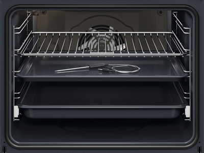 Furrë inkaso Electrolux SteamBake 600 EOD6F77WZ, 72L, Wi‑Fi, e zezë