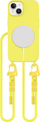 Kapak telefoni Tech-Protect Magnecklace për iPhone 15, MagSafe, Canary Yellow