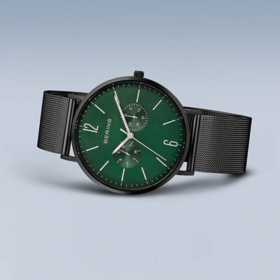 Orë dore Bering Classic 14240-128, e gjelbër/zezë