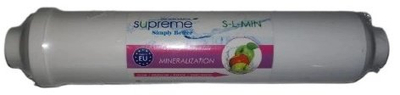 Kartuçë mineralizuese uji Klarwod L-MIN RO BOX, për sisteme pa depozitë (tankless), me gjithë setin e lidhësave, e bardhë