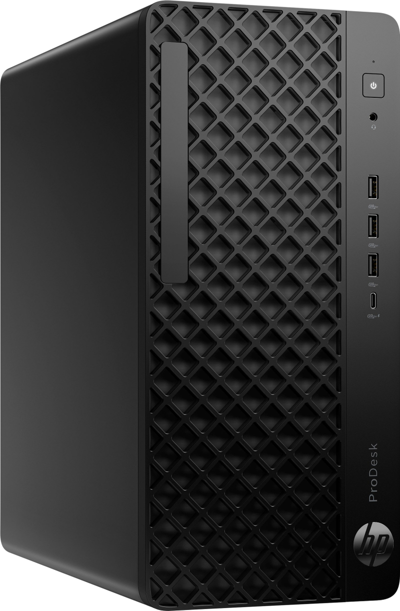Kompjuter desktop HP ProDesk 4 Tower G1i 9H7U6ET, Intel Core Ultra 5, 16GB RAM, 512GB SSD, i zi